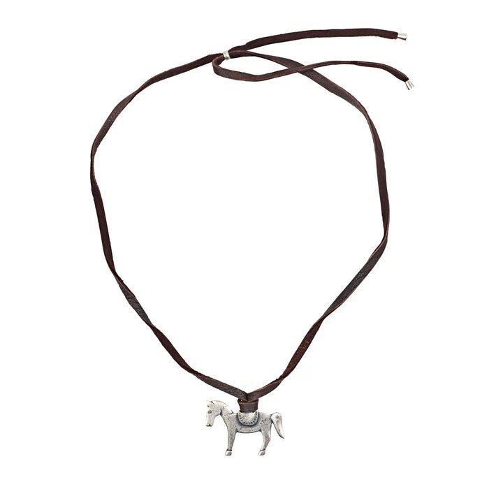 Horseback Necklace - LovLeathers