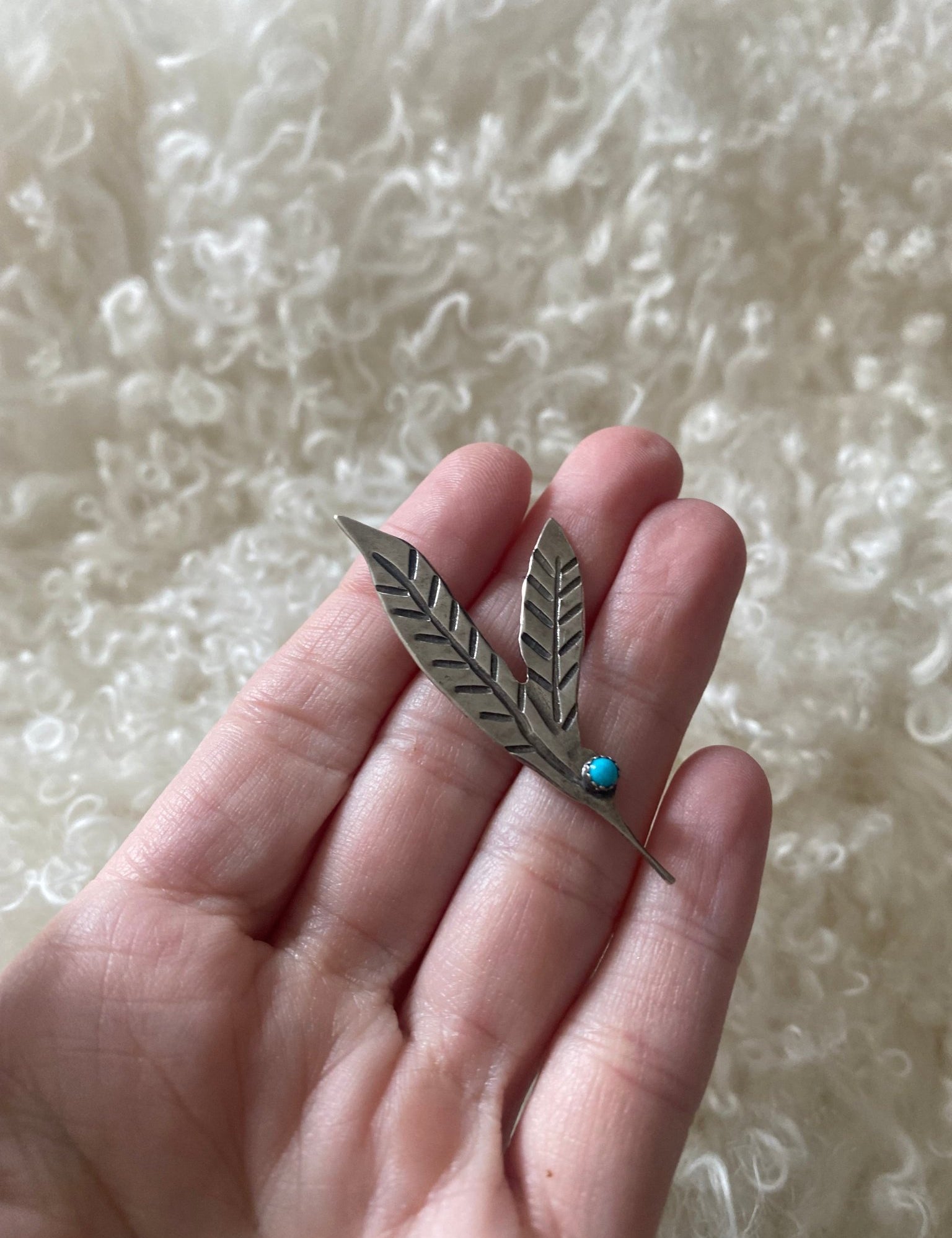 Feather Pin - LovLeathers