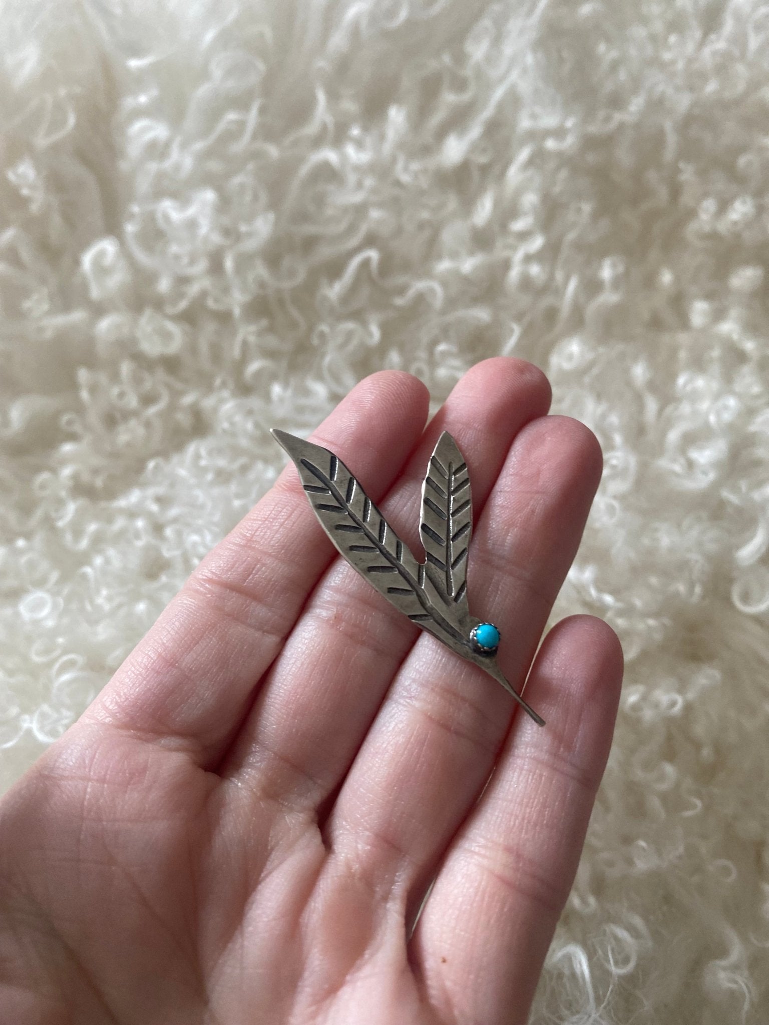 Feather Pin - LovLeathers