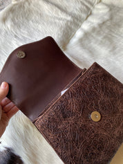 Brown Western Tool Horseshoe Lady Bag - LovLeathers
