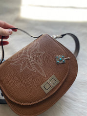 Concho Sterling Brim/Handbag Slide - LovLeathers