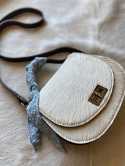 Blonde Distressed Denim Pioneer + Boot Pin - LovLeathers