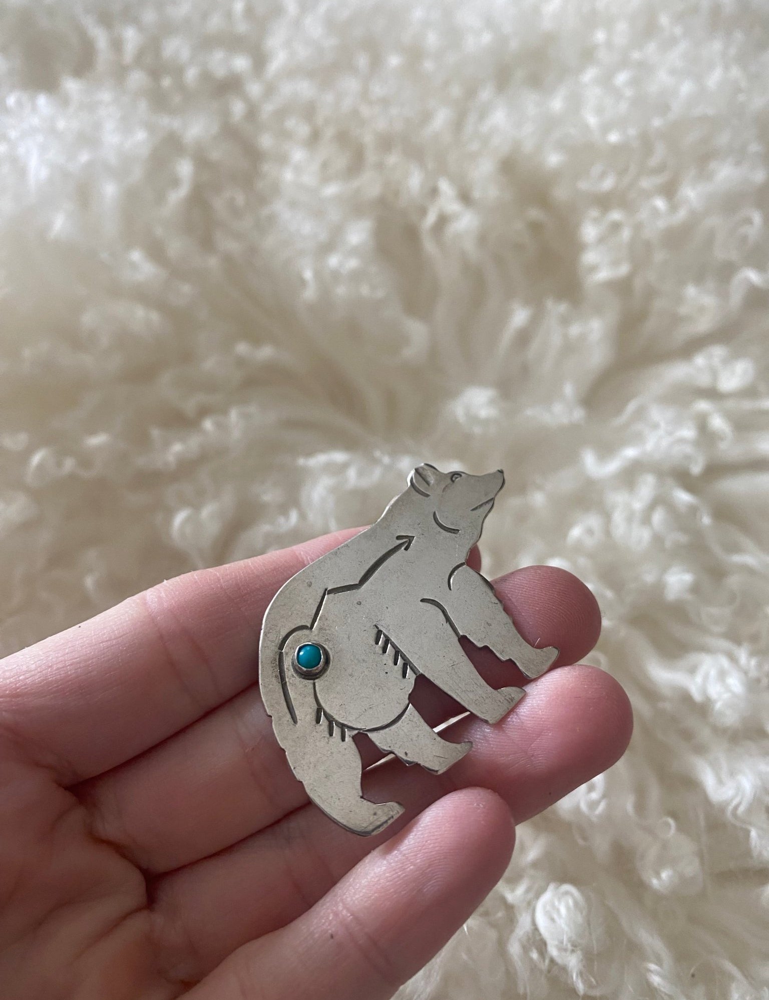 Big Bear Pin - LovLeathers