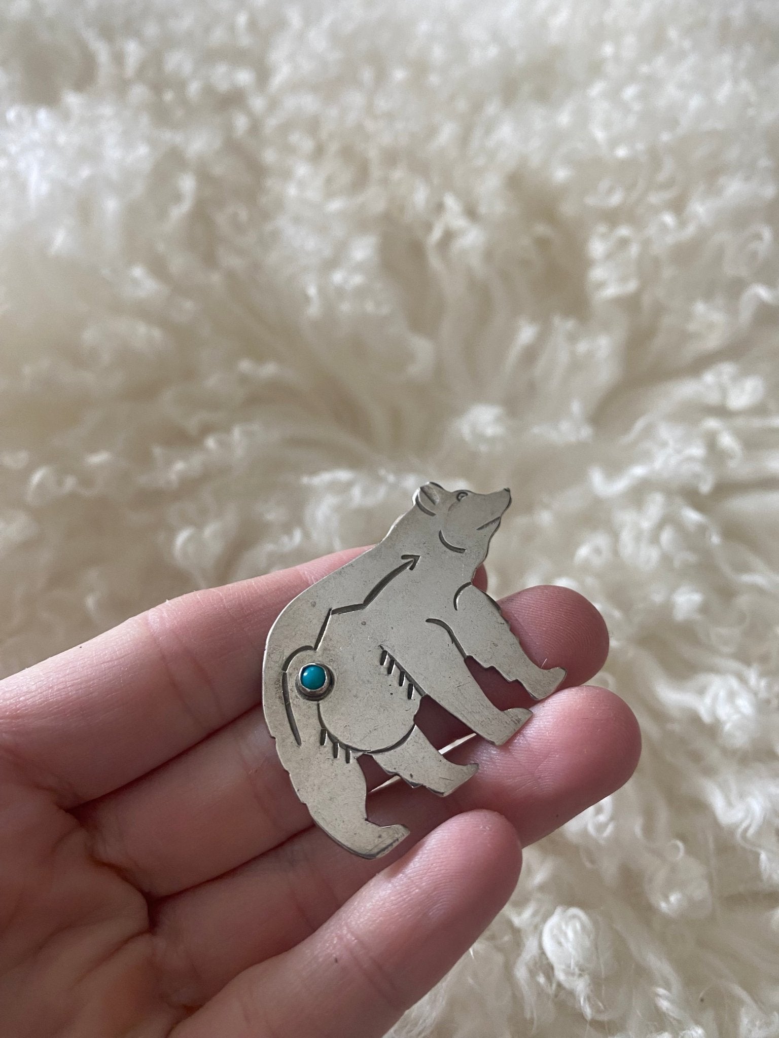 Big Bear Pin - LovLeathers