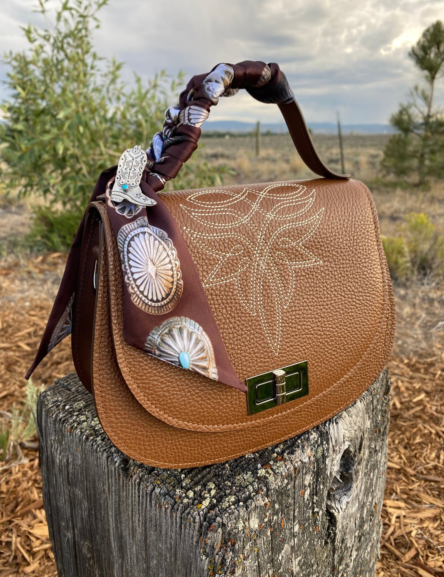 Styled Saddle Tan Pioneer Bag - LovLeathers