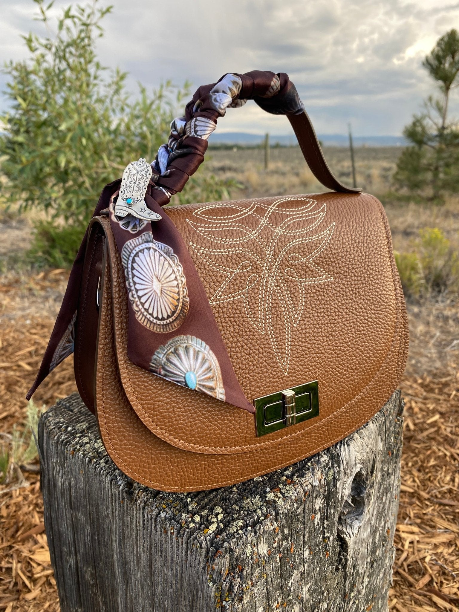 Styled Saddle Tan Pioneer Bag - LovLeathers
