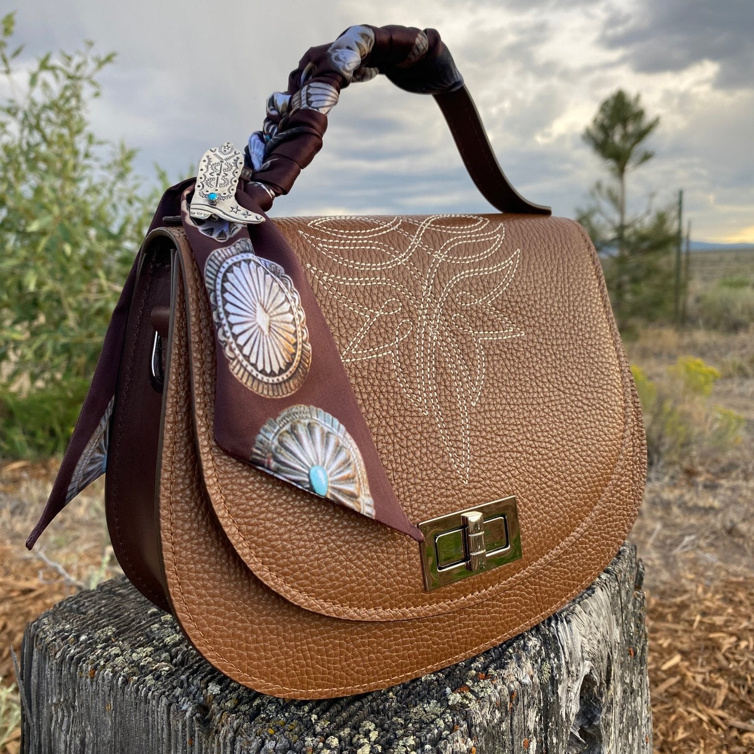 Styled Saddle Tan Pioneer Bag - LovLeathers