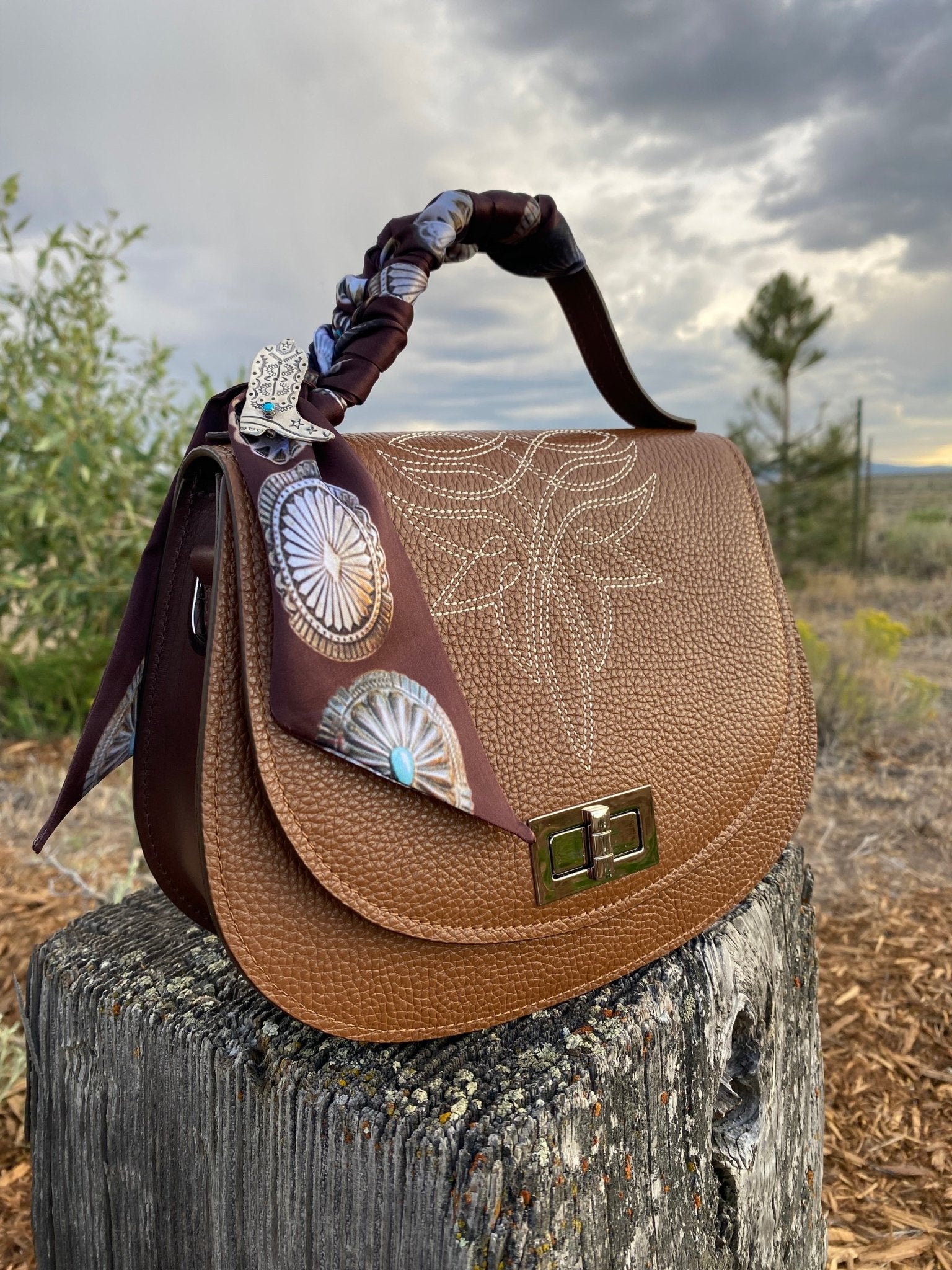 Styled Saddle Tan Pioneer Bag - LovLeathers