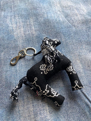 Horse Charm - Black Paisley - LovLeathers
