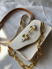 Cream Bridle Bit Bum Bag - PREORDER - LovLeathers