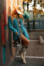 Ramblin Roamer Handbag - LovLeathers