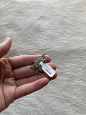 Armadillo Sterling Brooch Pin - LovLeathers