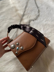 Styled Saddle Tan Lil Lady Bag - LovLeathers
