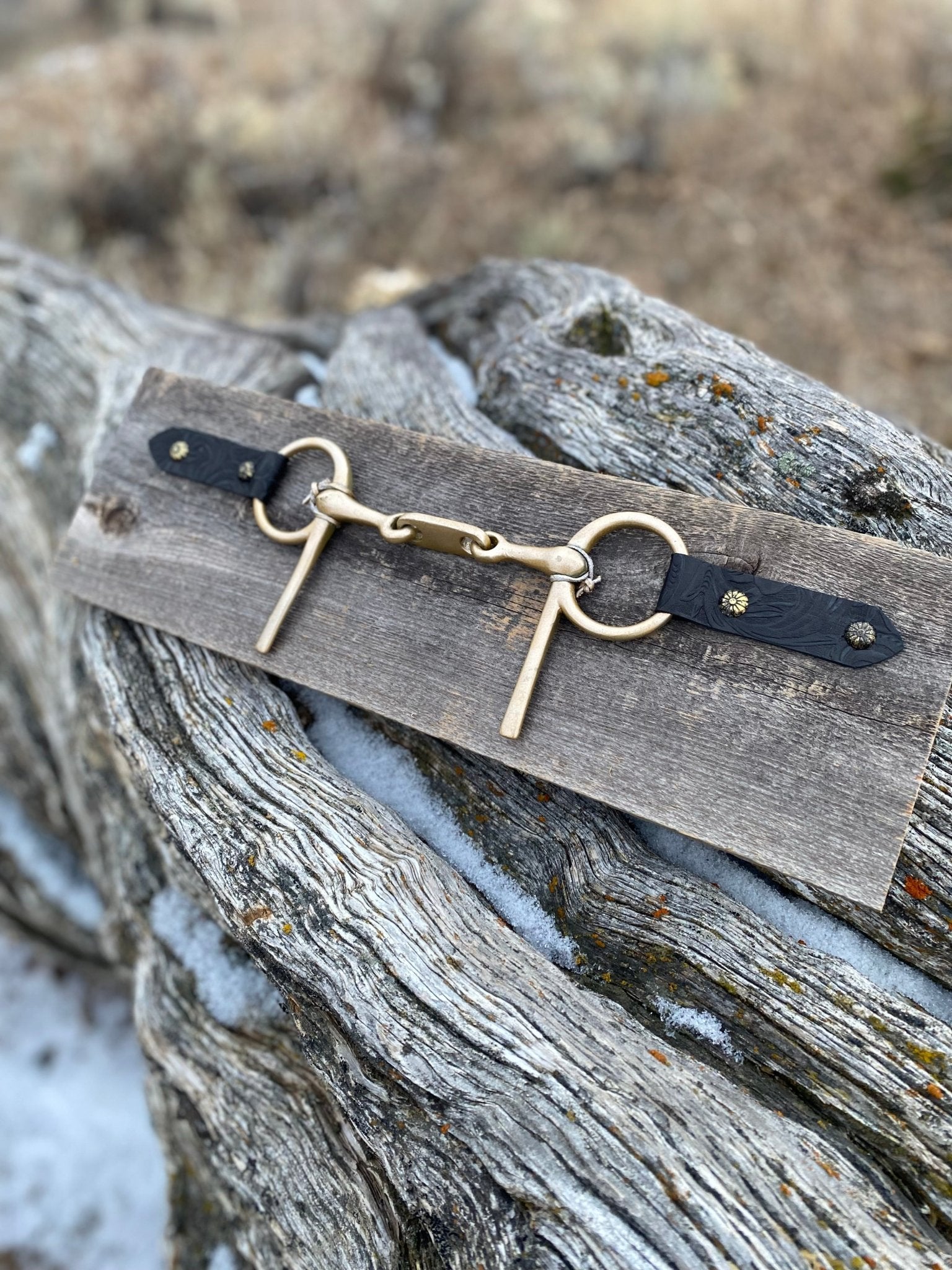 Gold Bits Wall Decor - LovLeathers