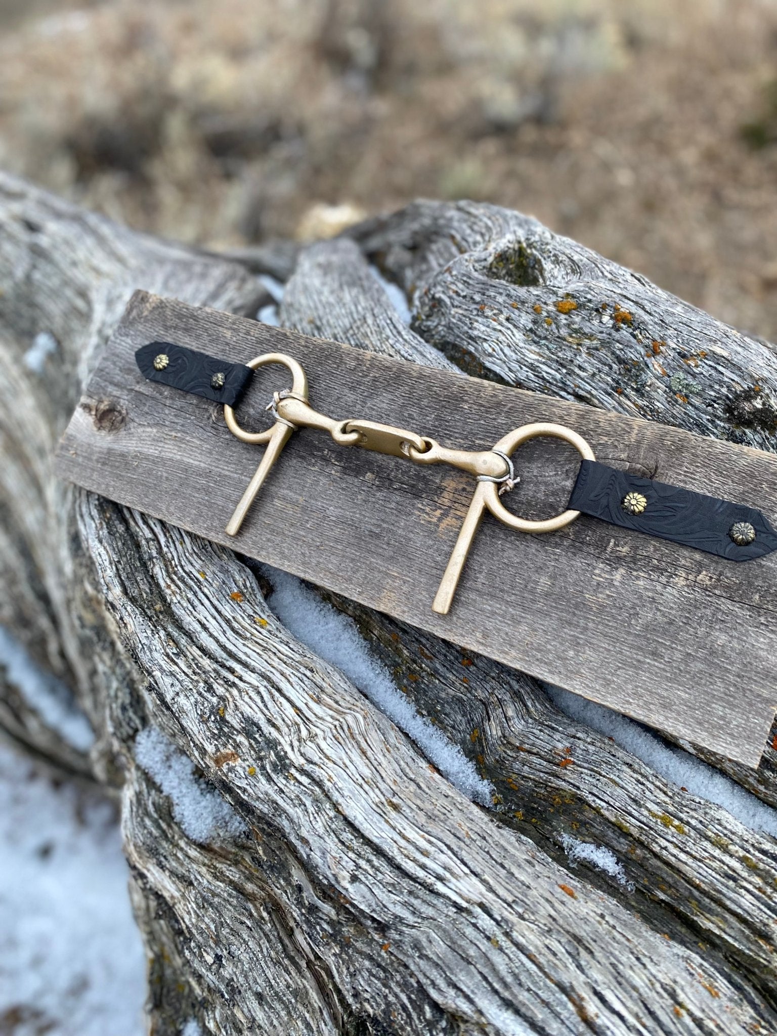 Gold Bits Wall Decor - LovLeathers
