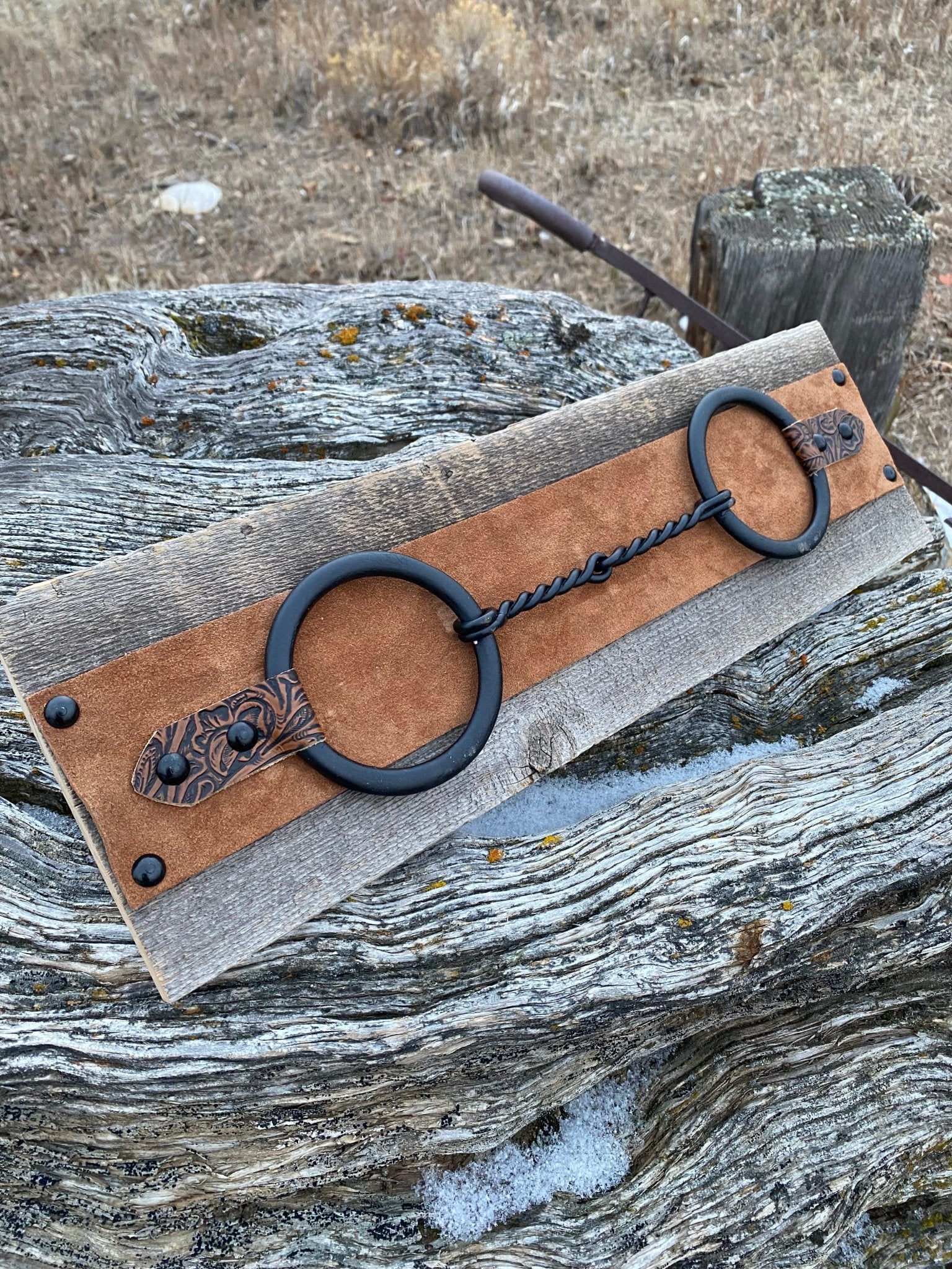 Bit Suede Wall Hanging Decor - LovLeathers