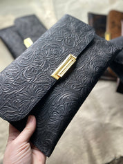 Western Embossed Tool Clutch - LovLeathers