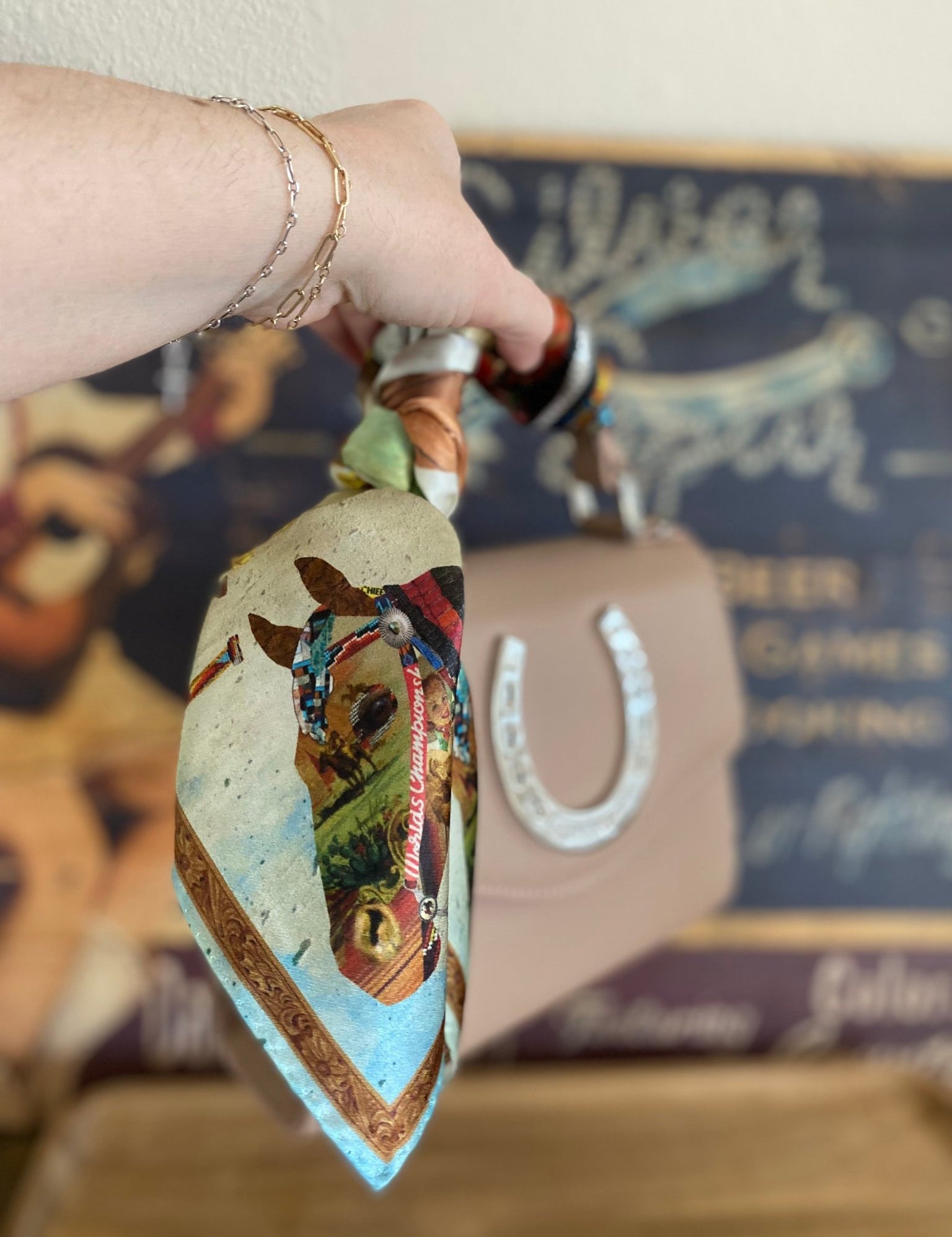 Styled Rosewood Lil Lady Luck Bag - LovLeathers