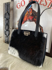 Speckled Cowhide Tote Bag - LovLeathers