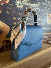 Sky Blue Styled Lil Lady Bag - LovLeathers