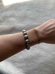 Mini Concho Leather Bracelet - LovLeathers