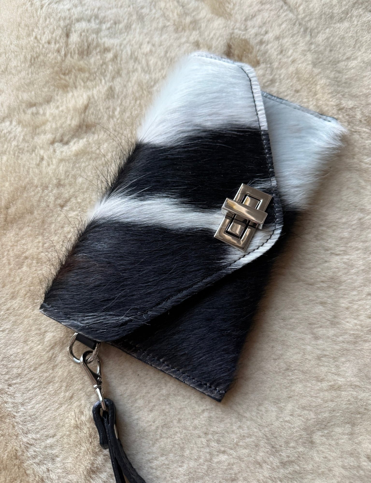 Cowhide Clutch - LovLeathers