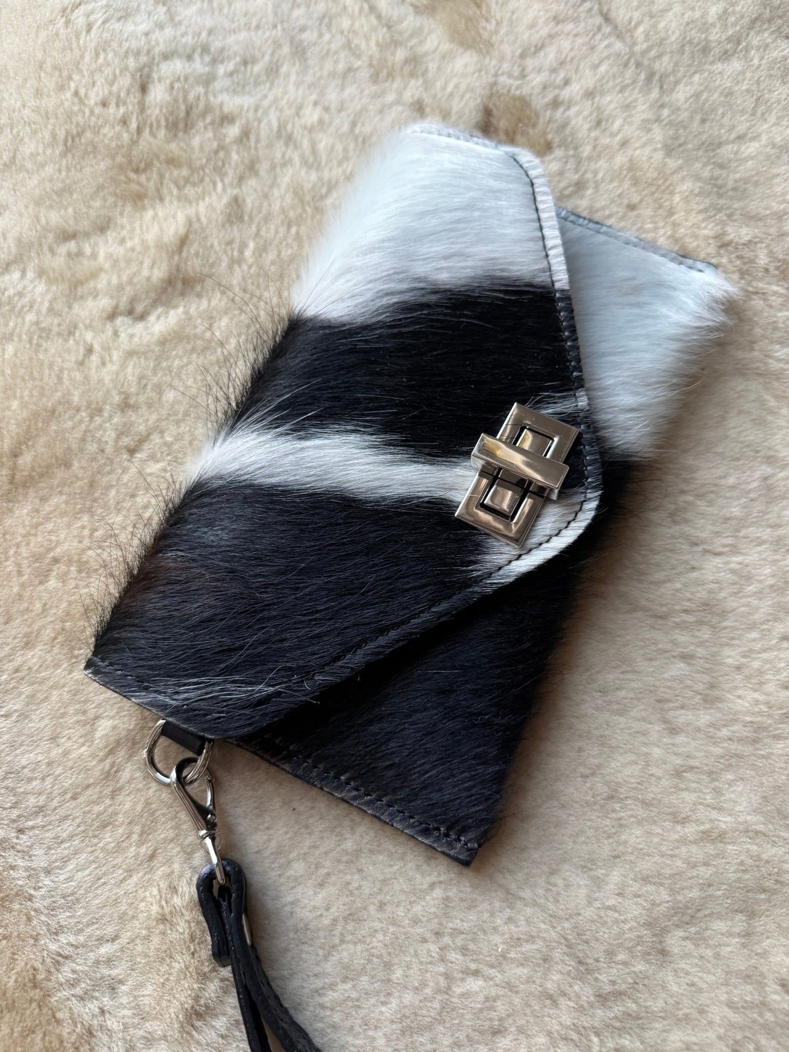 Cowhide Clutch - LovLeathers