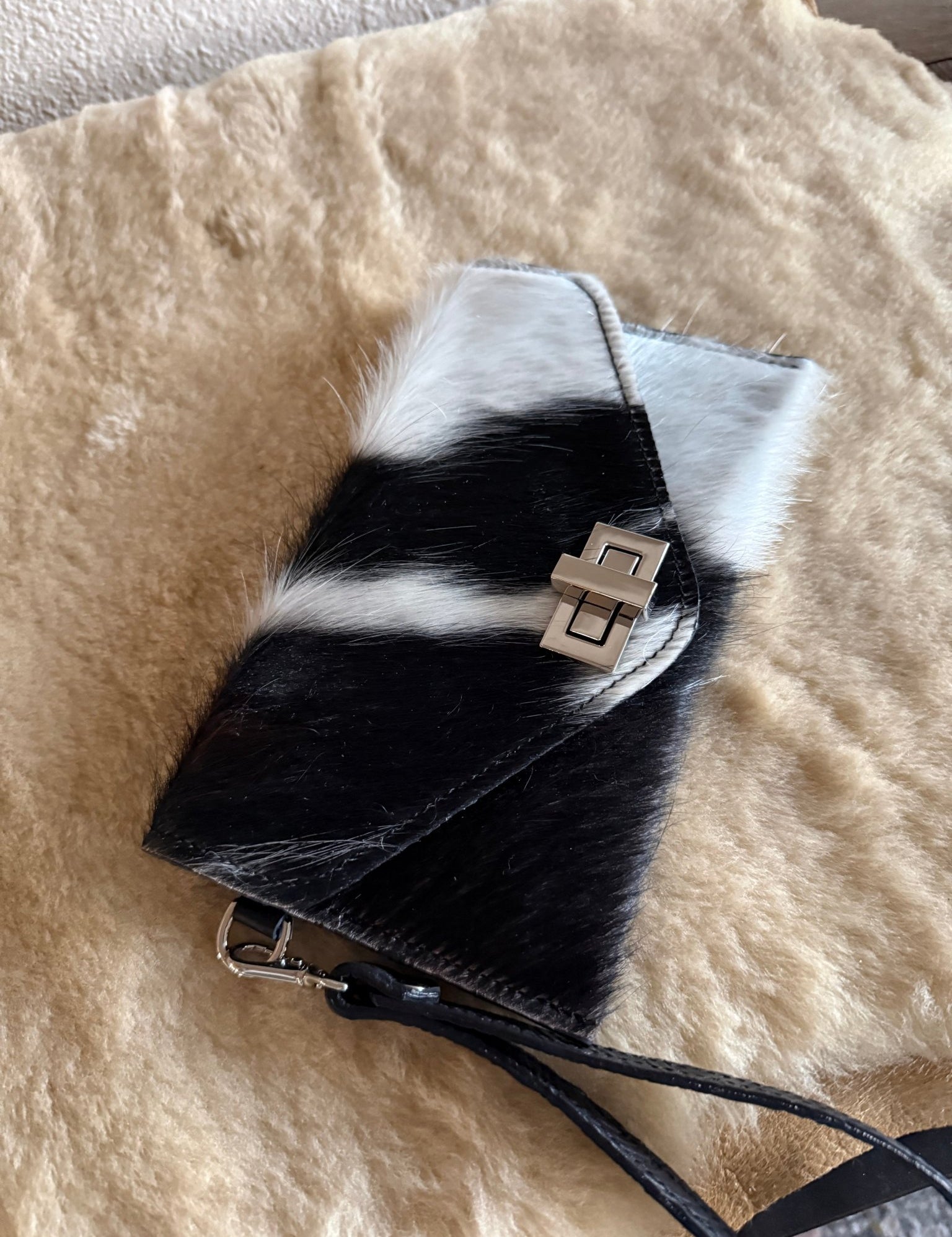 Cowhide Clutch - LovLeathers