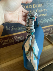 Sky Blue Styled Lil Lady Bag - LovLeathers