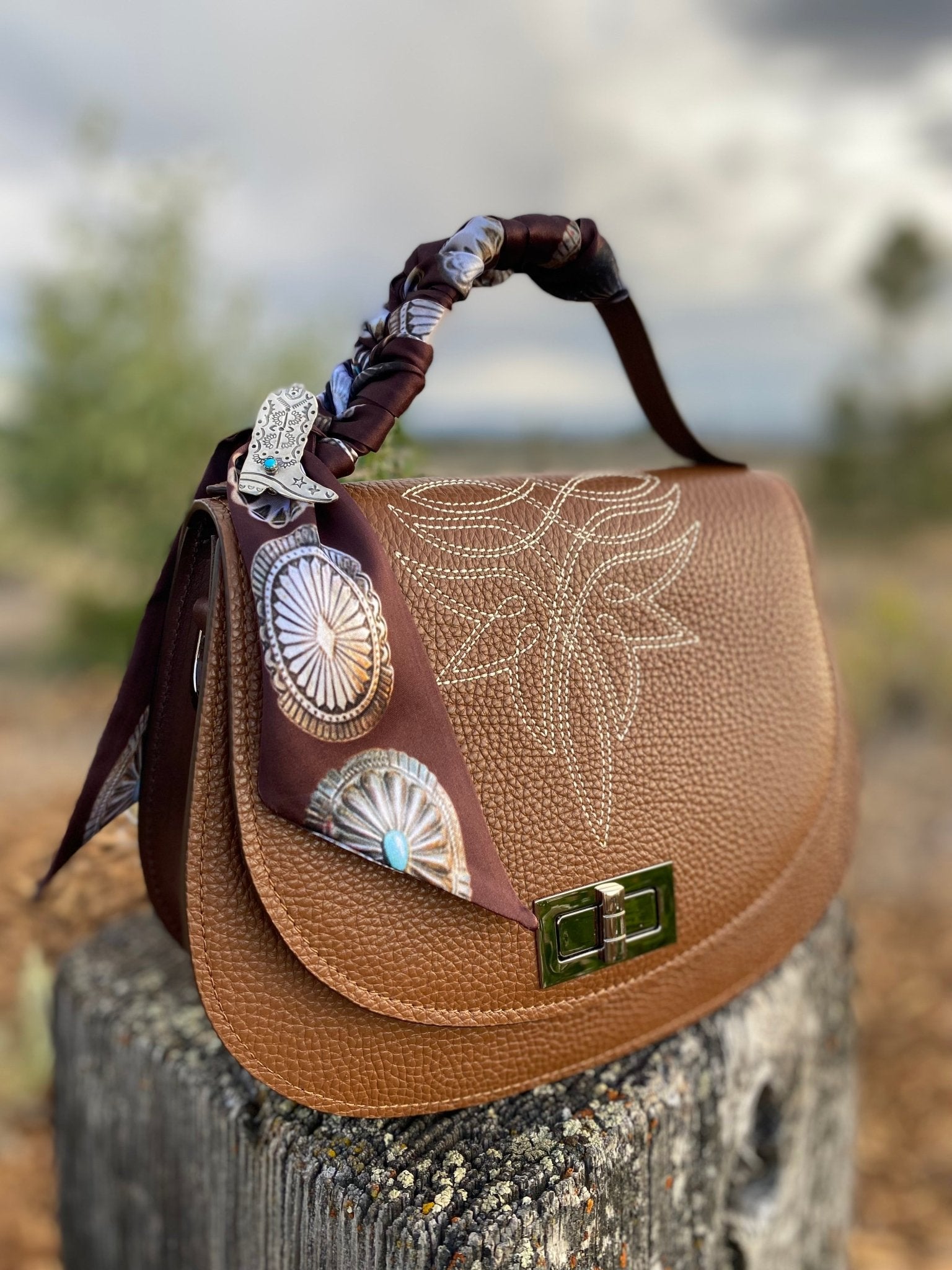 Styled Saddle Tan Pioneer Bag - LovLeathers