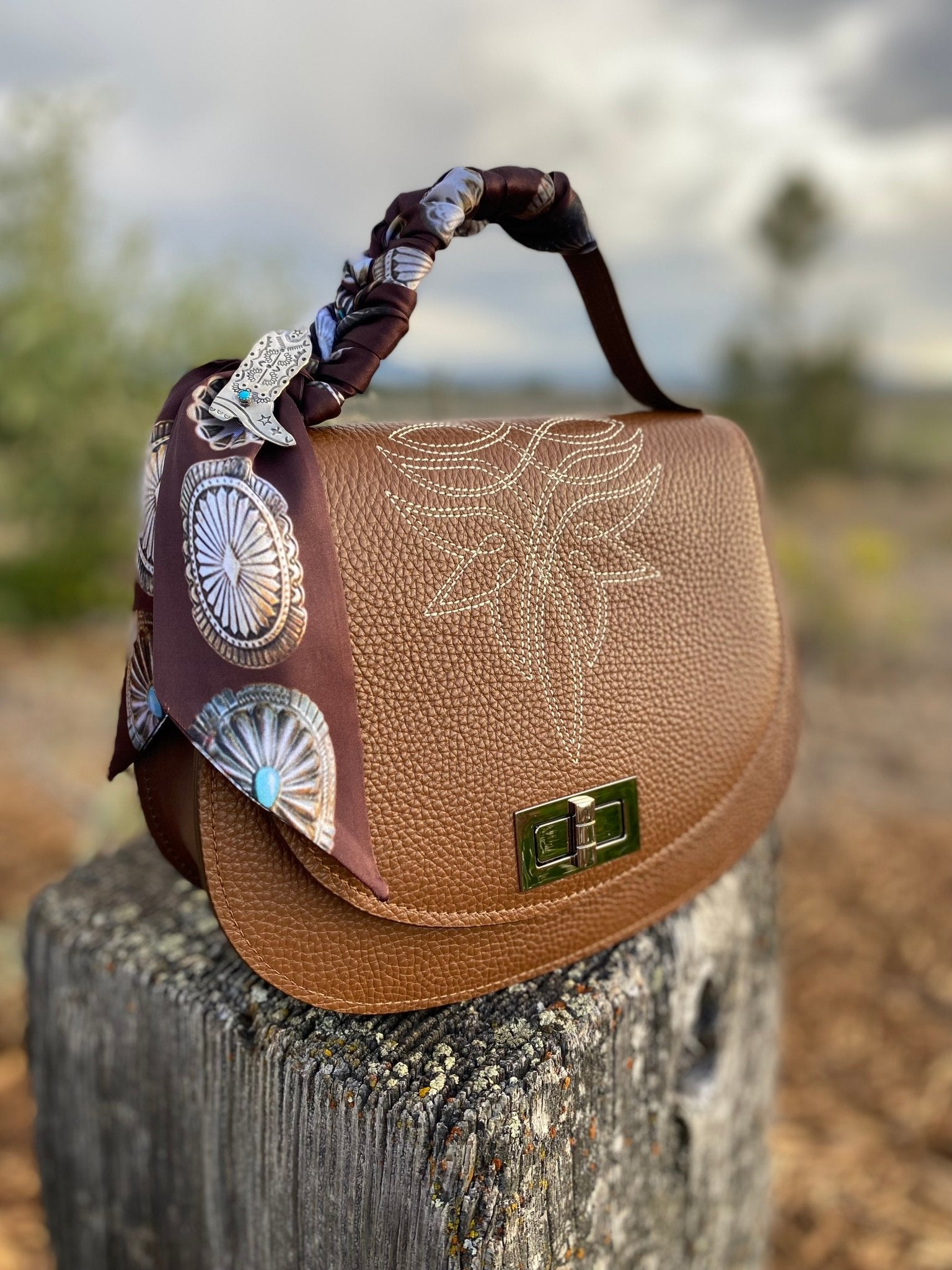 Styled Saddle Tan Pioneer Bag - LovLeathers