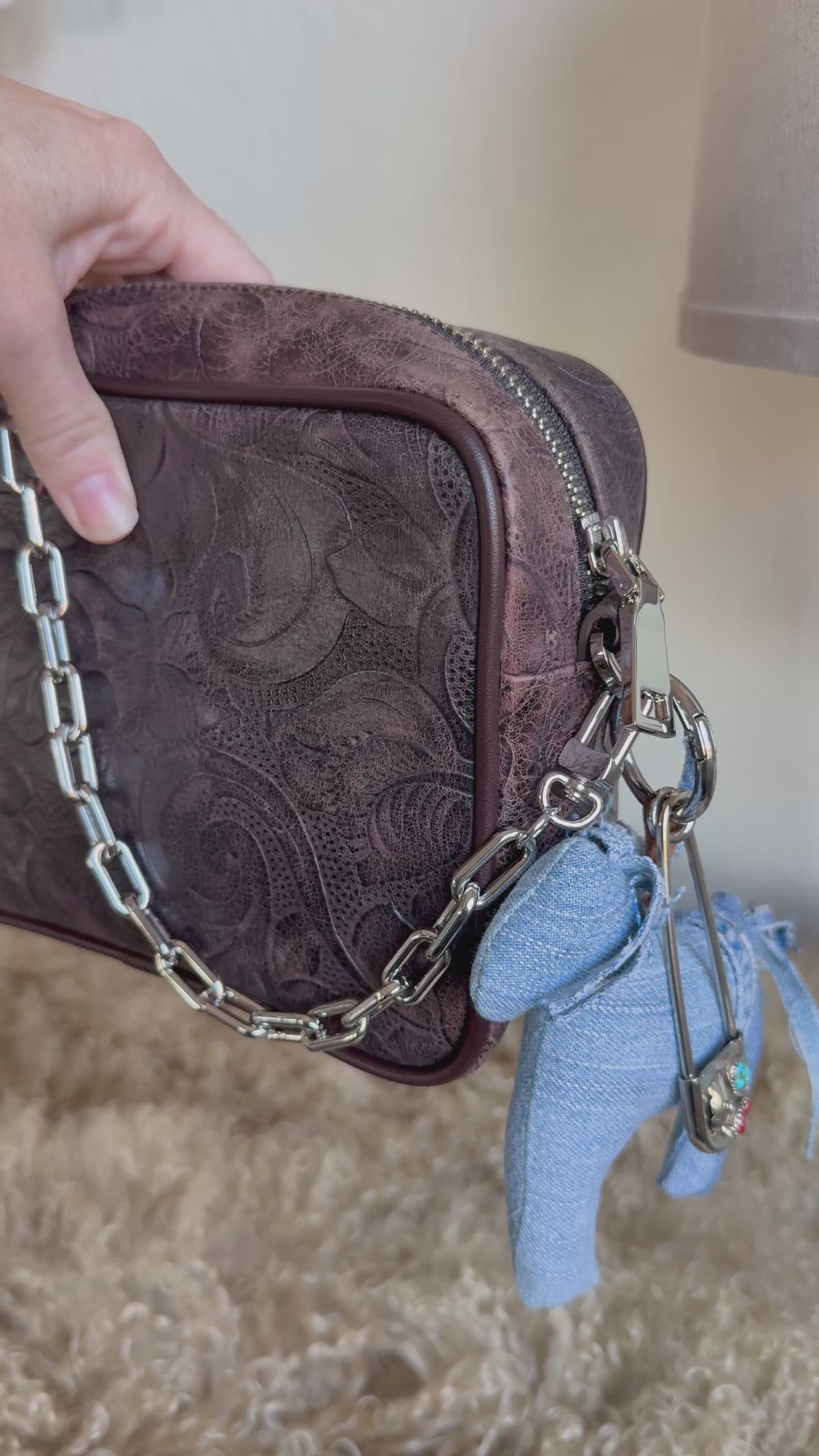 Styled Chocolate Dakota Bum Bag Crossbody