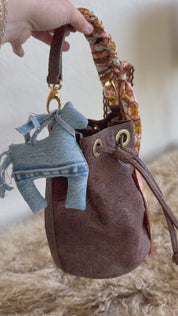 Styled Western Bucket Bag